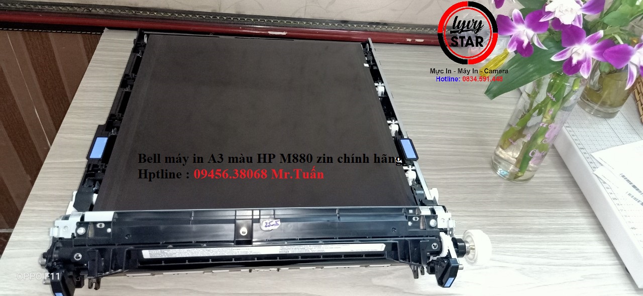 Bell máy in HP Color LaserJet M855/M880