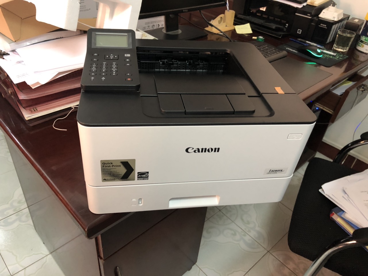 may in canon 212dw in dao măt giao tại đức phổ quảng ngãi
