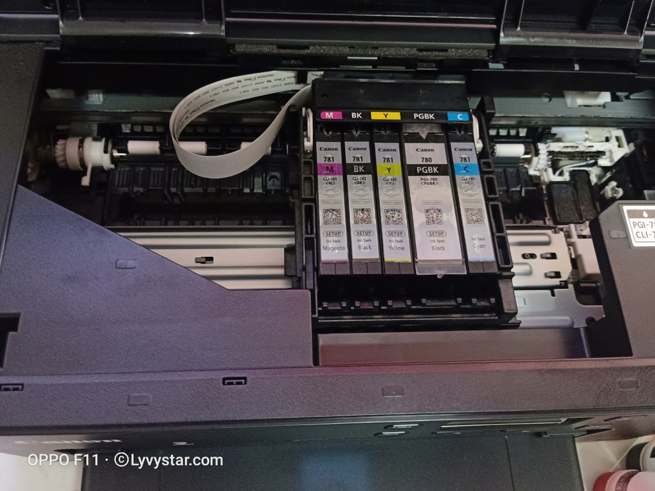 máy in phun Canon CLI-781M của máy TS707