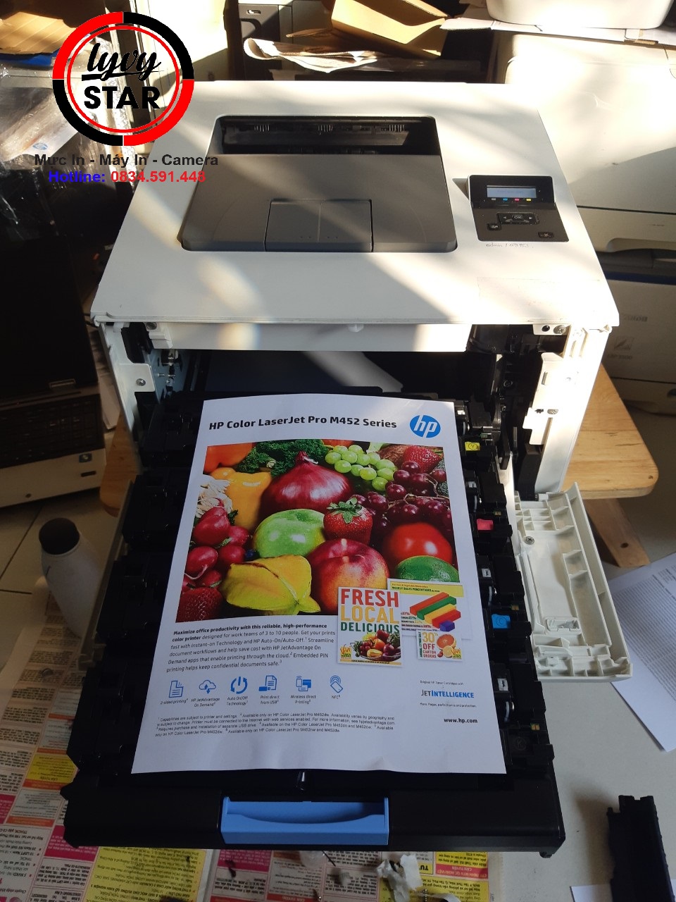 bom muc may in mau 254dw