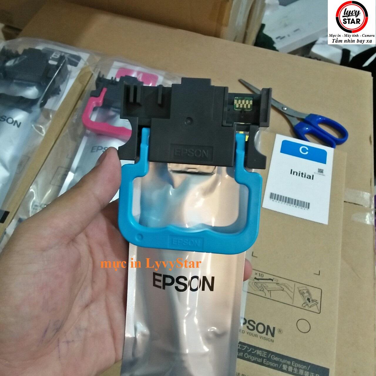 mực zin chính hãng C5290 bóc máy