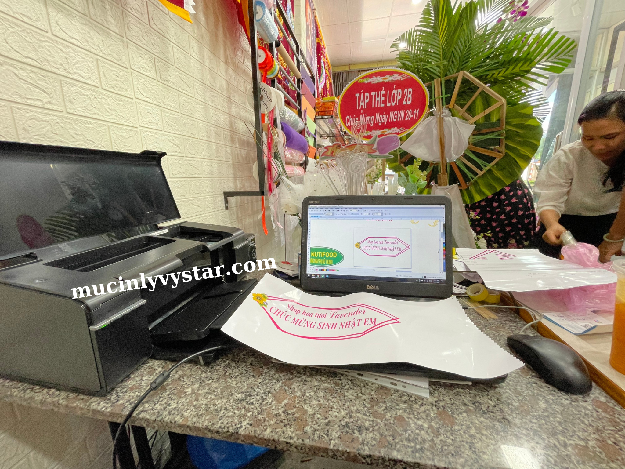 máy in màu epson l805