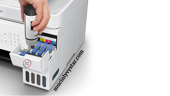 nạp mực máy in epson