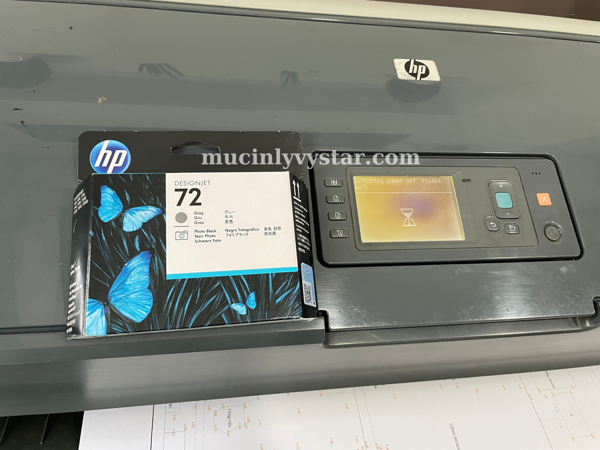 đầu phun HP 72 chính hãng tại quy nhơn