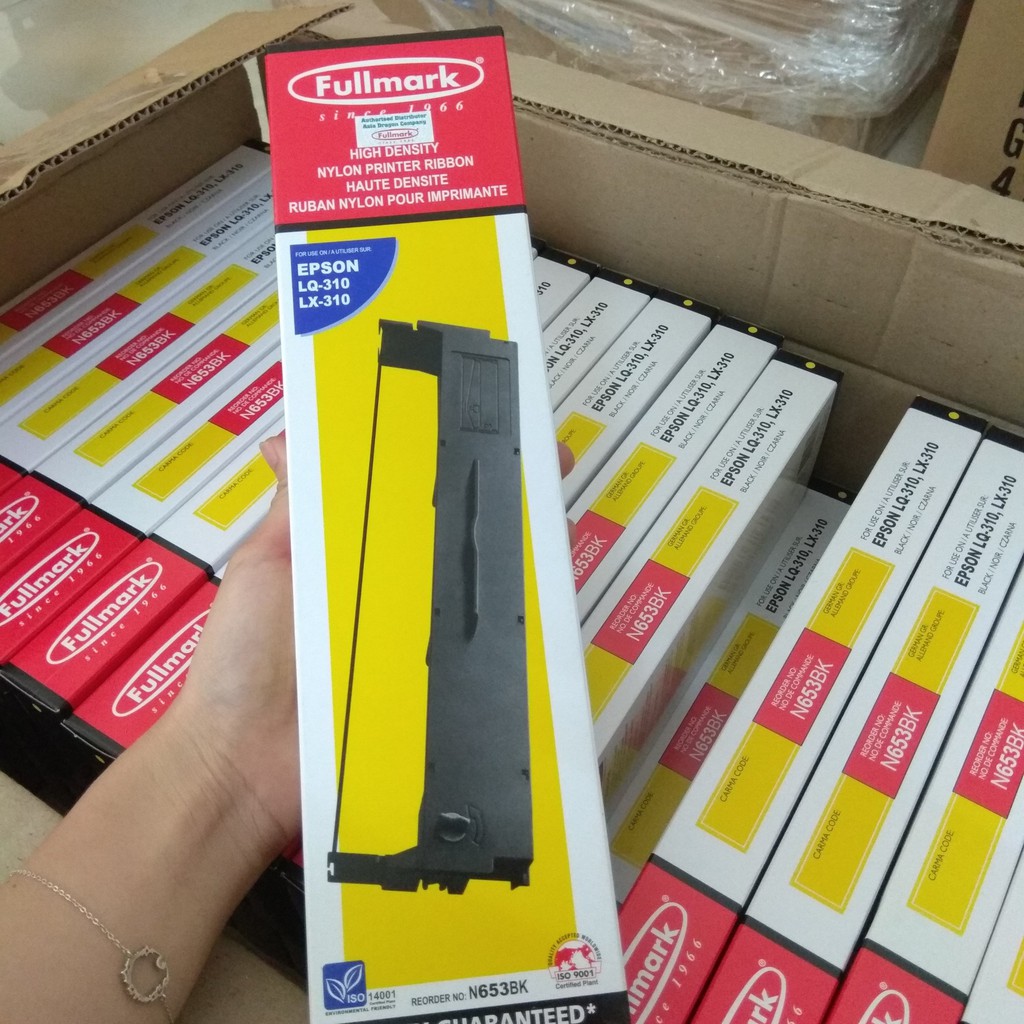 ruy băng máy in kim chính hãng