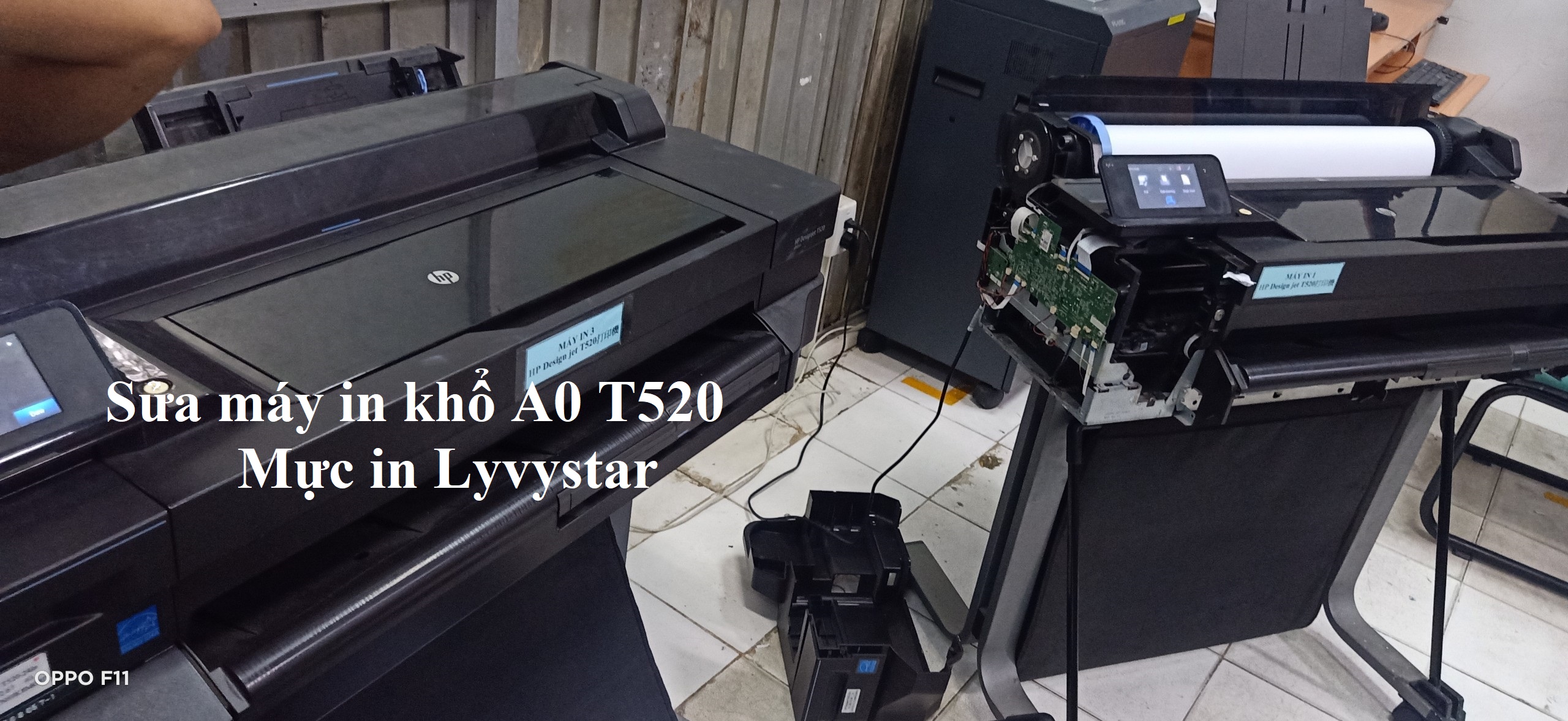 nhận sửa chữa máy in hp tại hcm