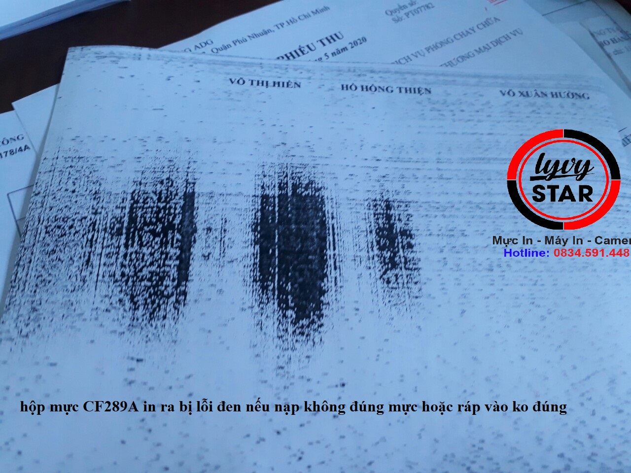 hop muc 289A in bị loi