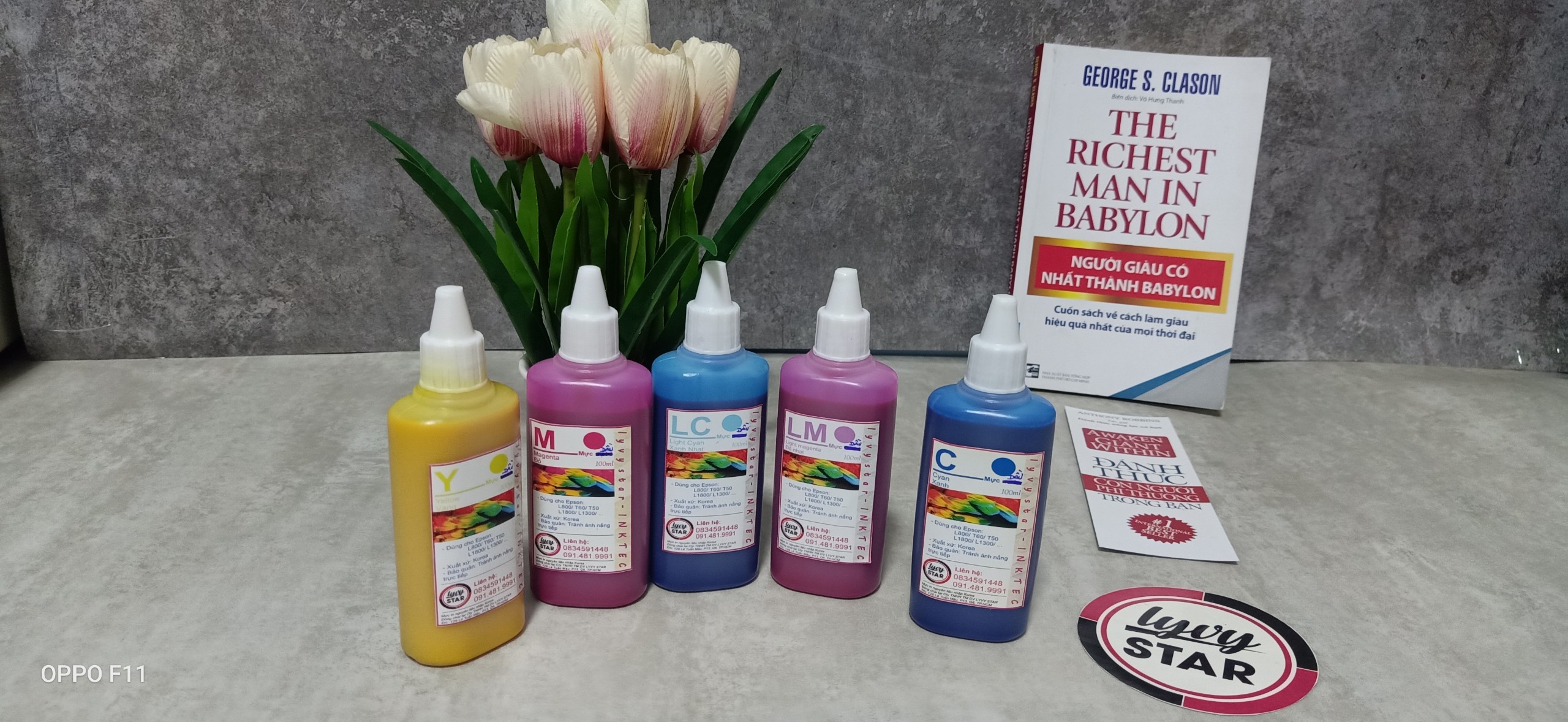 mực dầu in màu tại quy nhơn