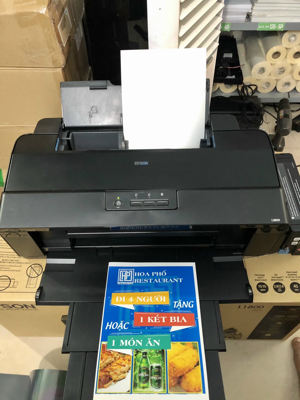 máy in phun màu epson L1800