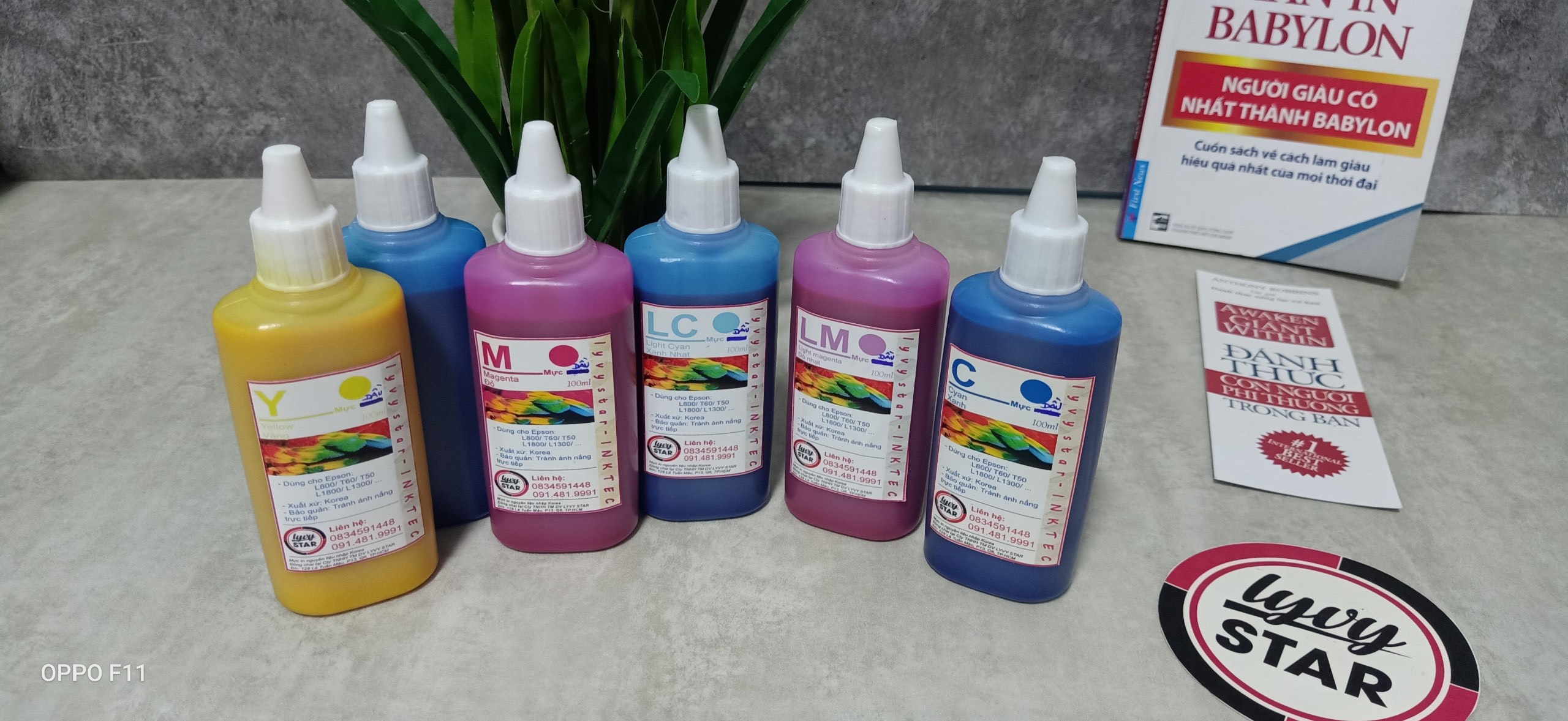 mực máy in màu epson tại Quy nhơn