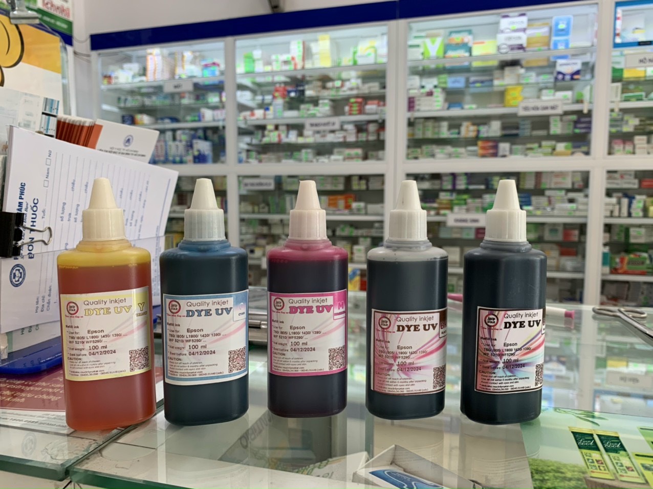 mực máy in phun màu tại quy nhơn