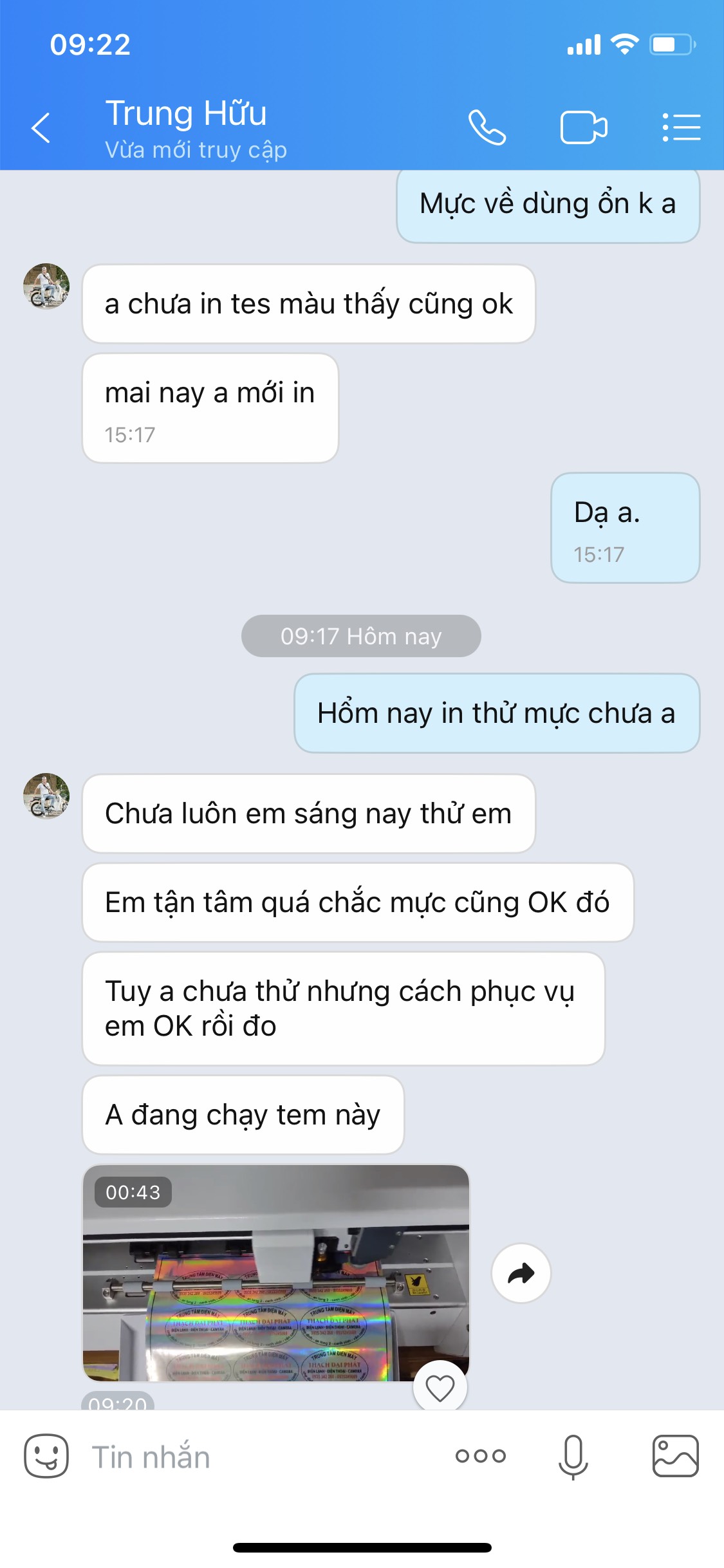 sửa máy in màu uy tín miền trung
