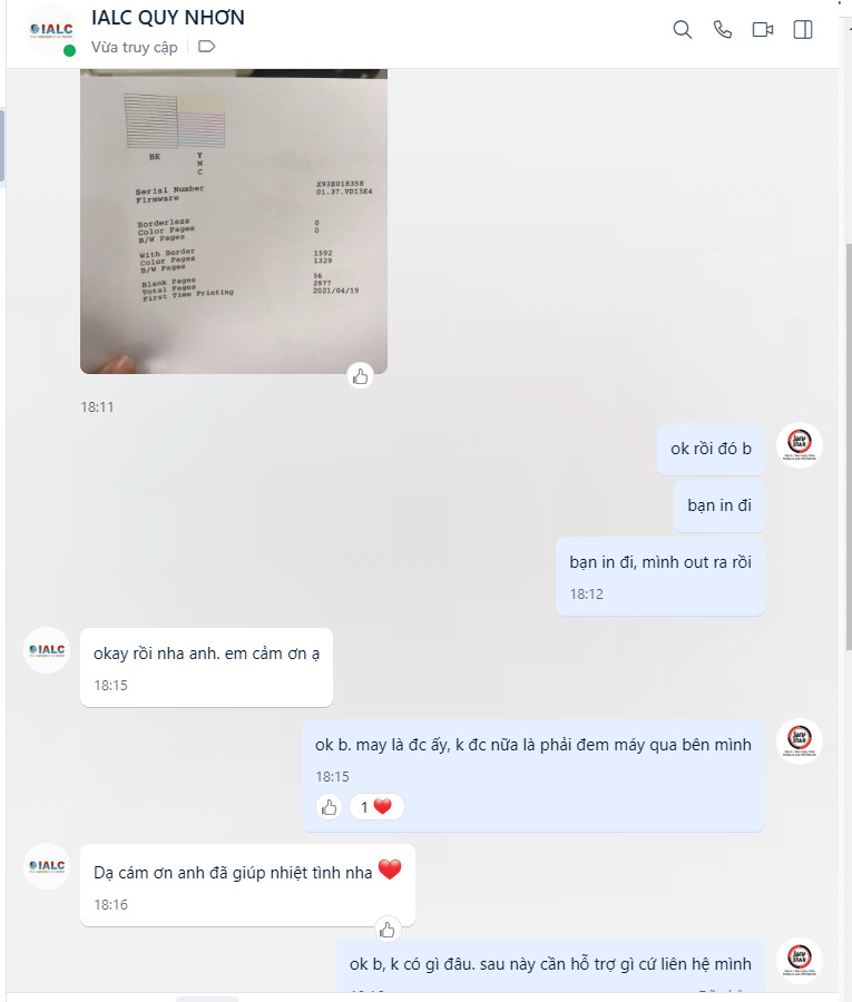 sửa máy in màu epson uy tín