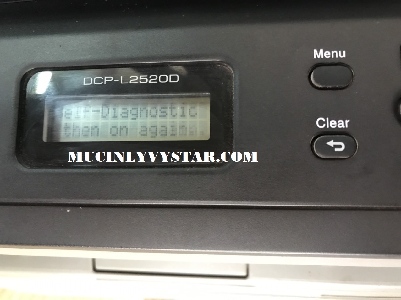 sửa máy in Brother báo lỗi Lỗi Fuser Error hoặc Self-Diagnostic