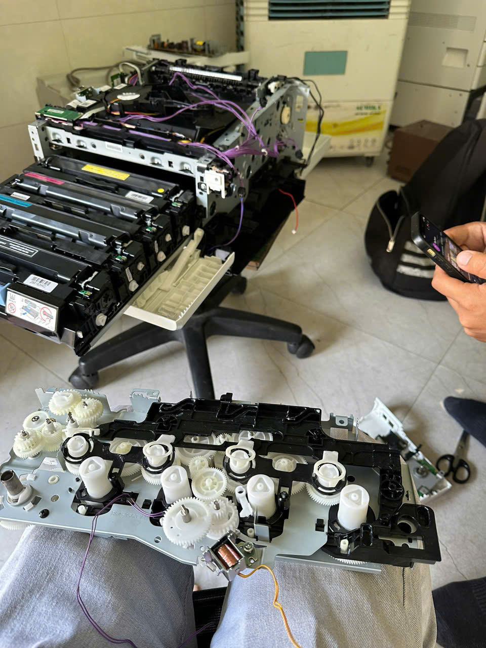 máy in HP - Canon báo lỗi 59.C0 Error Turn Off Then Turn On