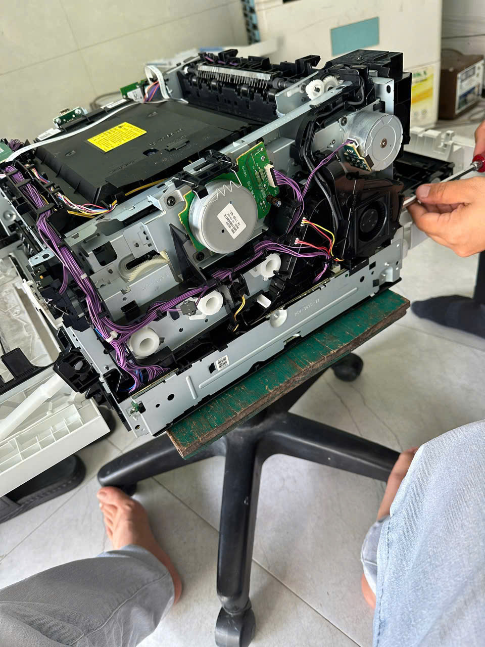 máy in HP - Canon báo lỗi 59.C0 Error Turn Off Then Turn On