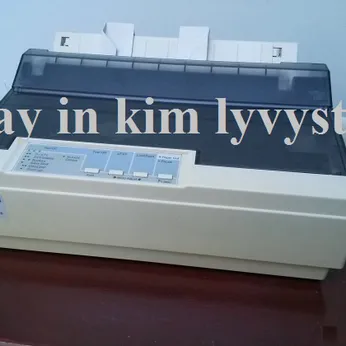 Bán máy in hóa đơn/may in kim [ cũ - mới 95% ] 3 liên hiệu Epson LQ 300+ II sử dụng cho văn phóng tại quận 6,quận tân bình,bình tân,tân phú,phú nhuận,quận 10,quận 11 sài gòn.