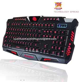 Bàn Phím Chuyên Game Bosston G888 Led 3 Màu