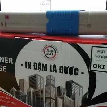 Bán sỉ hộp mực oki C332 màu đỏ ,bán lẻ Hộp Mực OKI C332 Magenta  cần bán Hộp mực máy in OKI C332DN, C342dn, MC363 - Cartridge Oki C332 tại quận 6 sài gòn.