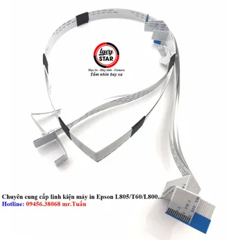Bộ caple Epson L805,T60,T50,L800 bao nhiêu tiền một bộ nguyên zin chính hãng.
