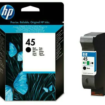 Cung cấp hộp mực máy in sơ đồ HP 45 Black Inkjet Print Cartridge (51645A) giá rẻ giá sỉ tại HCM