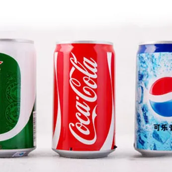 Loa dùng Thẻ nhớ/USB hình lon ken/pepsi/coca trung