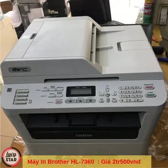 Máy in đa chức năng Brother HL-7360 In+ Photo+ coppy+scan màu+Fax tại quận 6,quận bình tân,tân bình,tân phú HCM