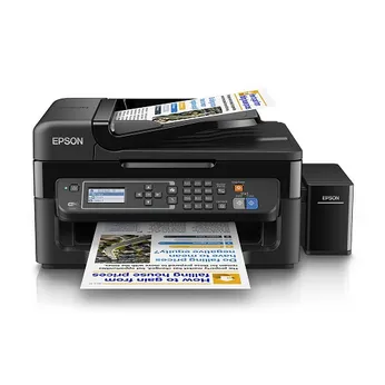 Máy in phun màu đa chức năng A3 Epson L1455 (in đảo mặt, scan, photo, fax)