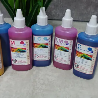 Mực Pigment UV (mực dầu) sử dụng cho máy in màu tại Quy Nhơn - Bình Định