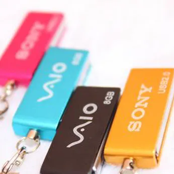 USB  8G  Sony xoay mini móc khóa