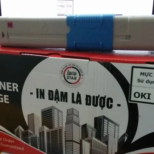 Bán sỉ hộp mực oki C332 màu đỏ ,bán lẻ Hộp Mực OKI C332 Magenta  cần bán Hộp mực máy in OKI C332DN, C342dn, MC363 - Cartridge Oki C332 tại quận 6 sài gòn.