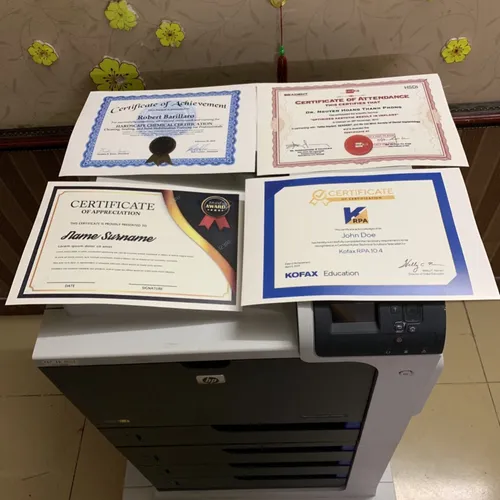 Bán và cung cấp máy in màu chuyên dùng in hóa đơn,in phôi bằng,in chúng chỉ,in giấy dày  Hp Laserjet CP 4525