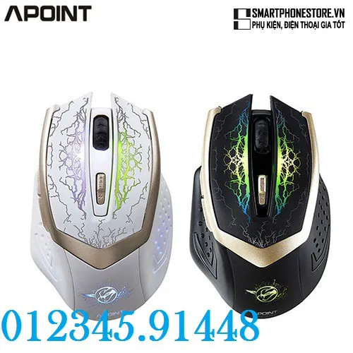 CHUỘT KHÔNG DÂY APOINT G600S sạc pin  giá rẻ nhất tiện lợi hơn khi sử dụng tại quận 6.