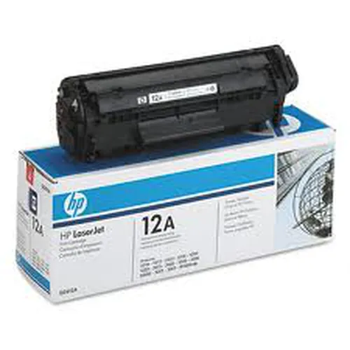 Hộp Mực 12A dùng cho các máy HP (1010, 1020) và Canon (2900, 3000) đều được.
