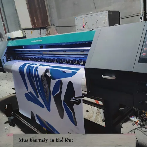Máy in quảng cáo khổ 1.8m cũ đã qua sử dụng,may in quang cap kho 1.8m cu da qua su dung