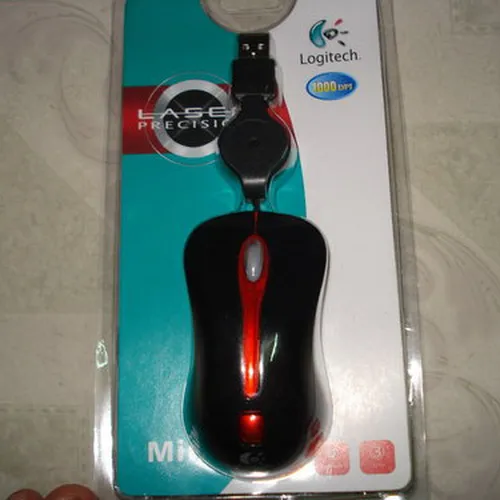 Mouse Logitech Dây Rút Mini