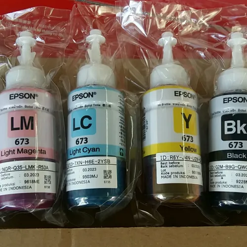 Mực in màu 673 bóc máy chính hãng cho Epson L805 - L1800 tại Quy Nhơn