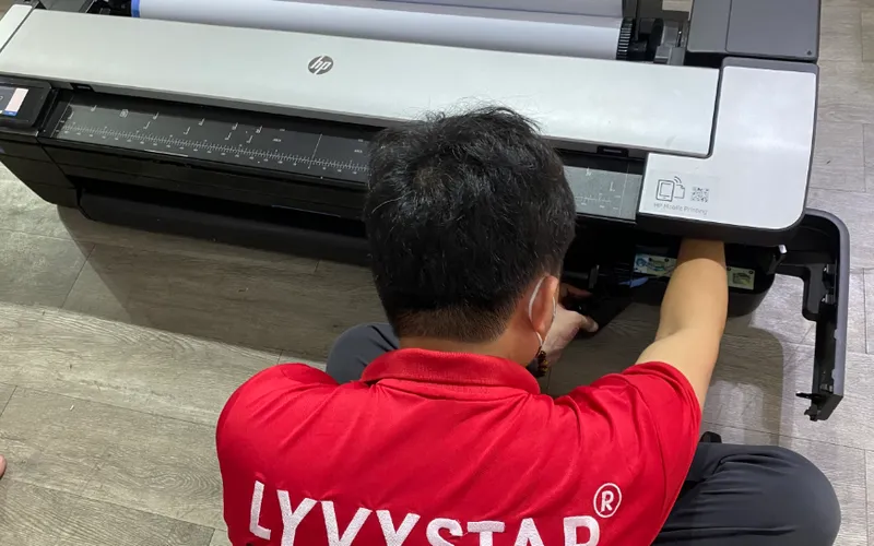 Địa chỉ sửa máy in A0 HP DesignJet T858/T950/T850 uy tín