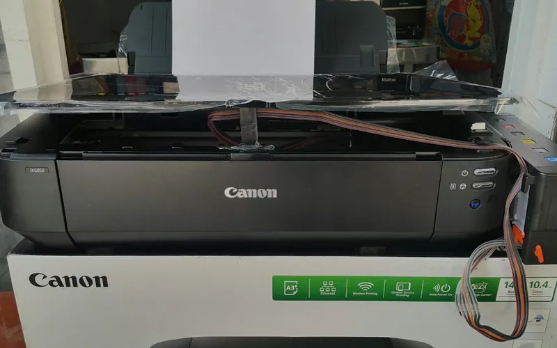 Máy in Canon ix 6860 in thiệp cưới siêu nhanh giá sỉ tại Quy Nhơn Bình Định