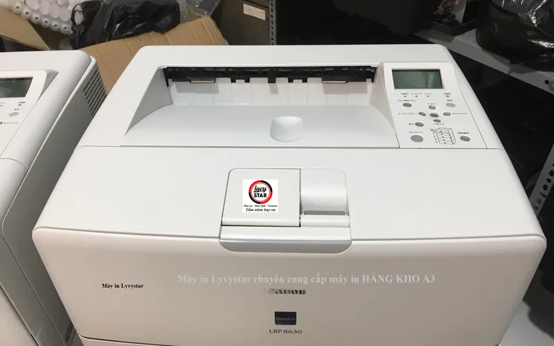 MÁY IN CŨ A3 canon 8610 IN qua cổng LAn giá rẻ tại MỎ CÀY BẾn TRE.