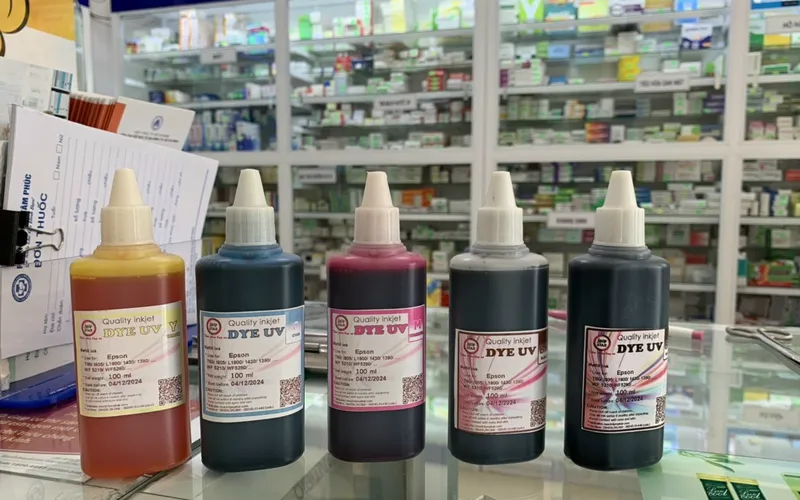 Mực máy in phun màu chất lượng tại Quy Nhơn