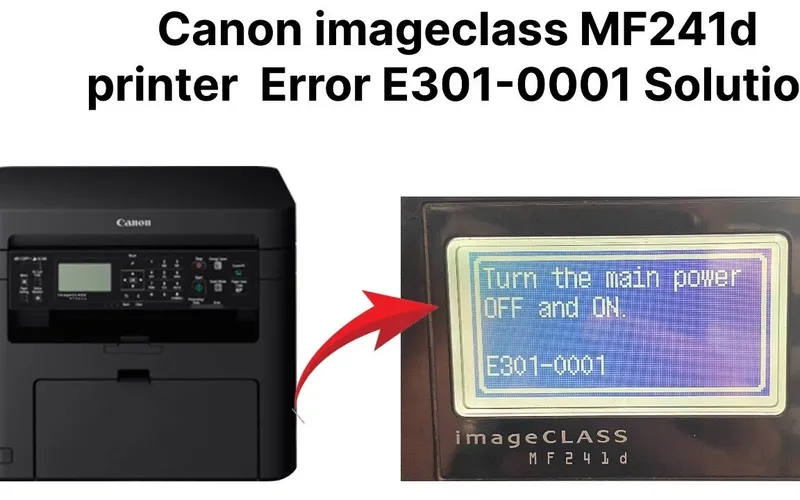 Nguyên nhân và cách khắc phục máy in Canon báo lỗi E301-0001