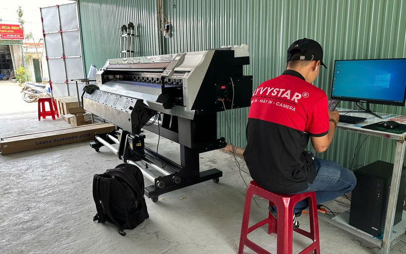 Sửa chữa máy in quảng cáo tại Quy Nhơn - Gia Lai