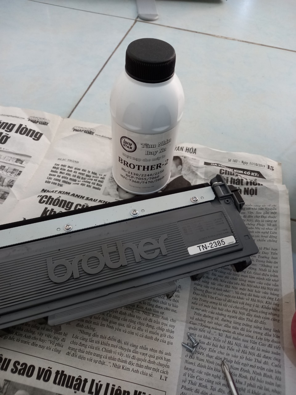 Dịch vụ nạp/bơm mực máy in Quy Nhơn