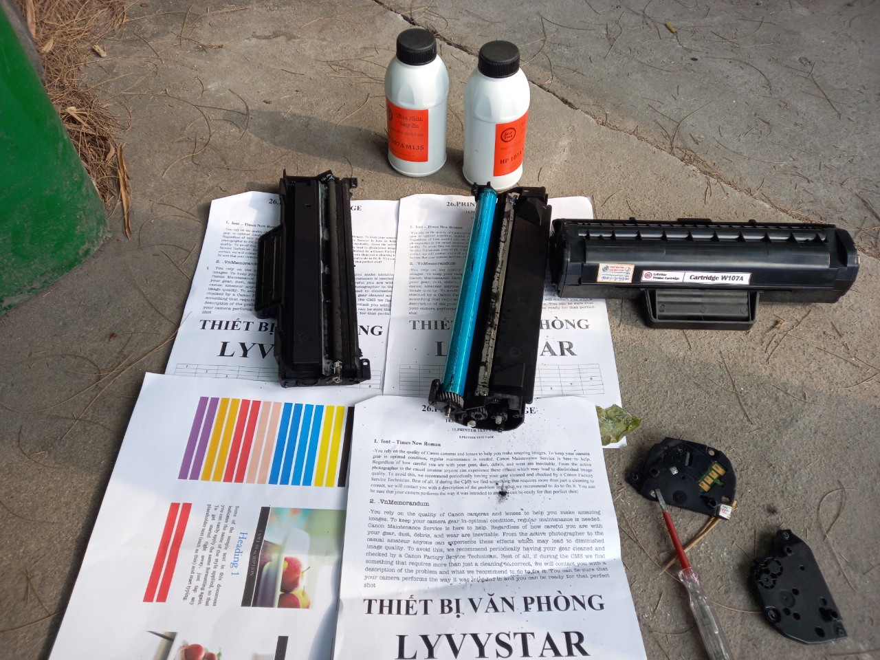 Dịch vụ nạp/bơm mực máy in Quy Nhơn