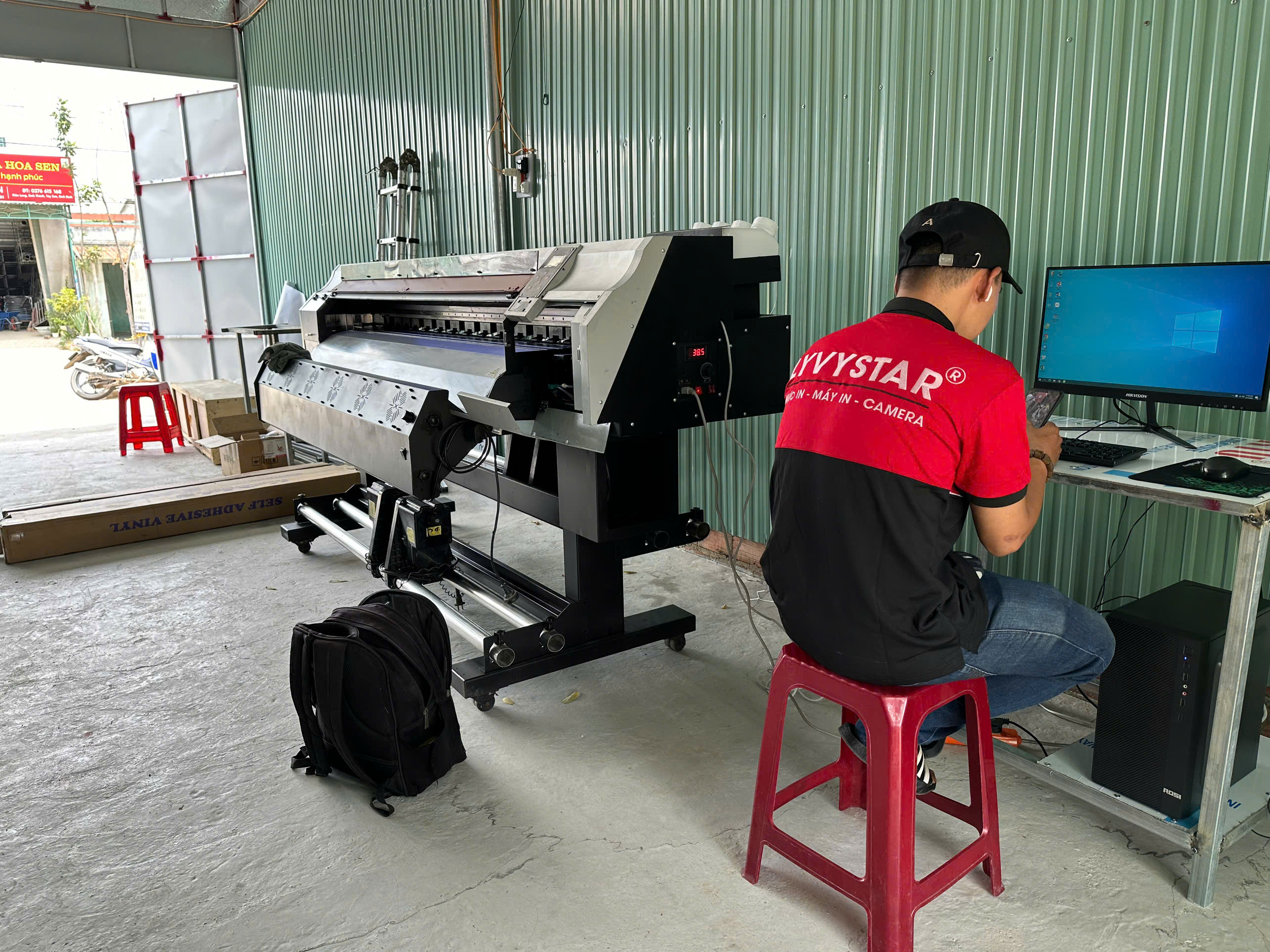 sửa chữa máy in quảng cáo tại Quy Nhơn - Gia Lai