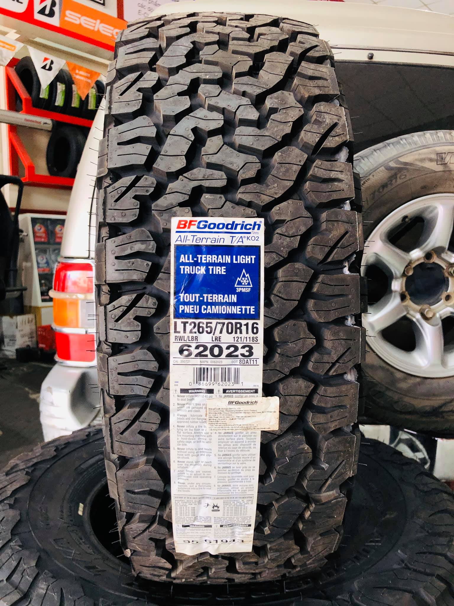 lốp ô tô BFGoodrich