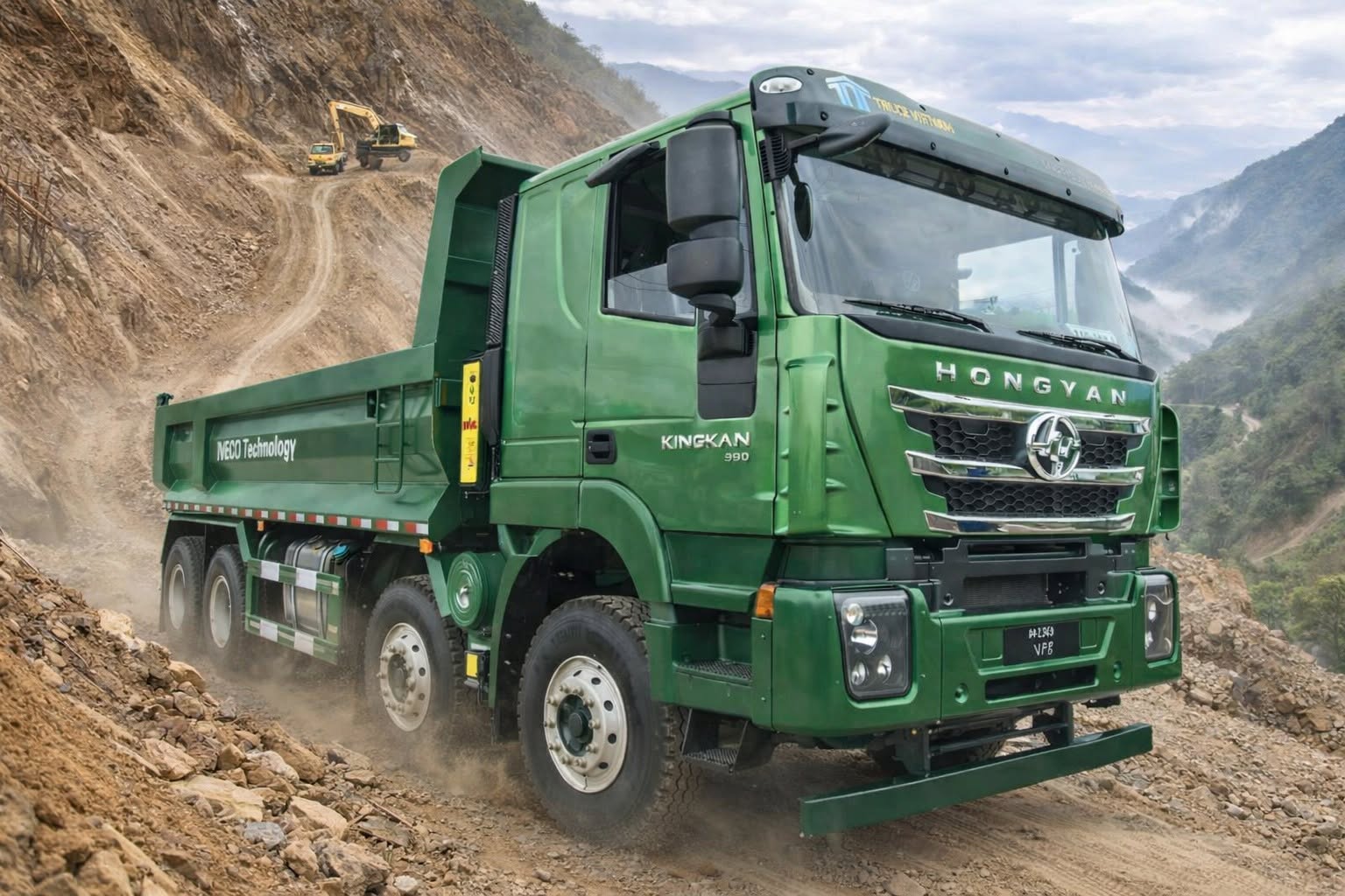 Lốp Dán Asean cung cấp lốp xe ben Hongyan Iveco giá rẻ