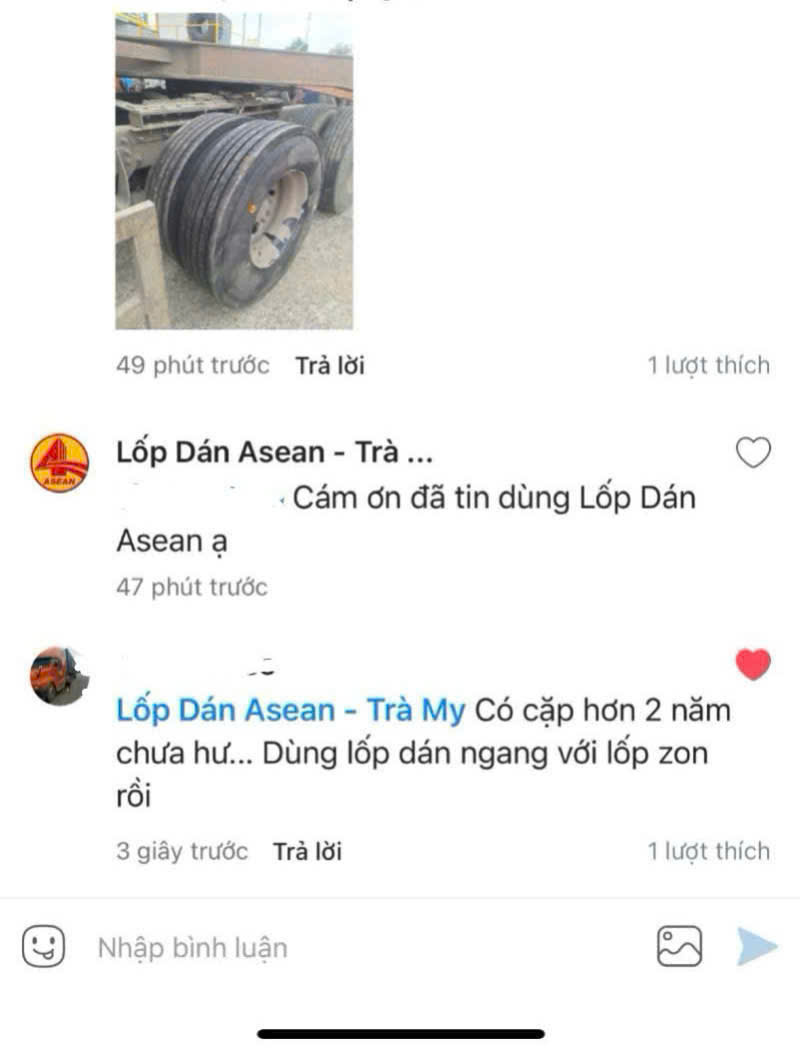 lốp xe tải bình dương