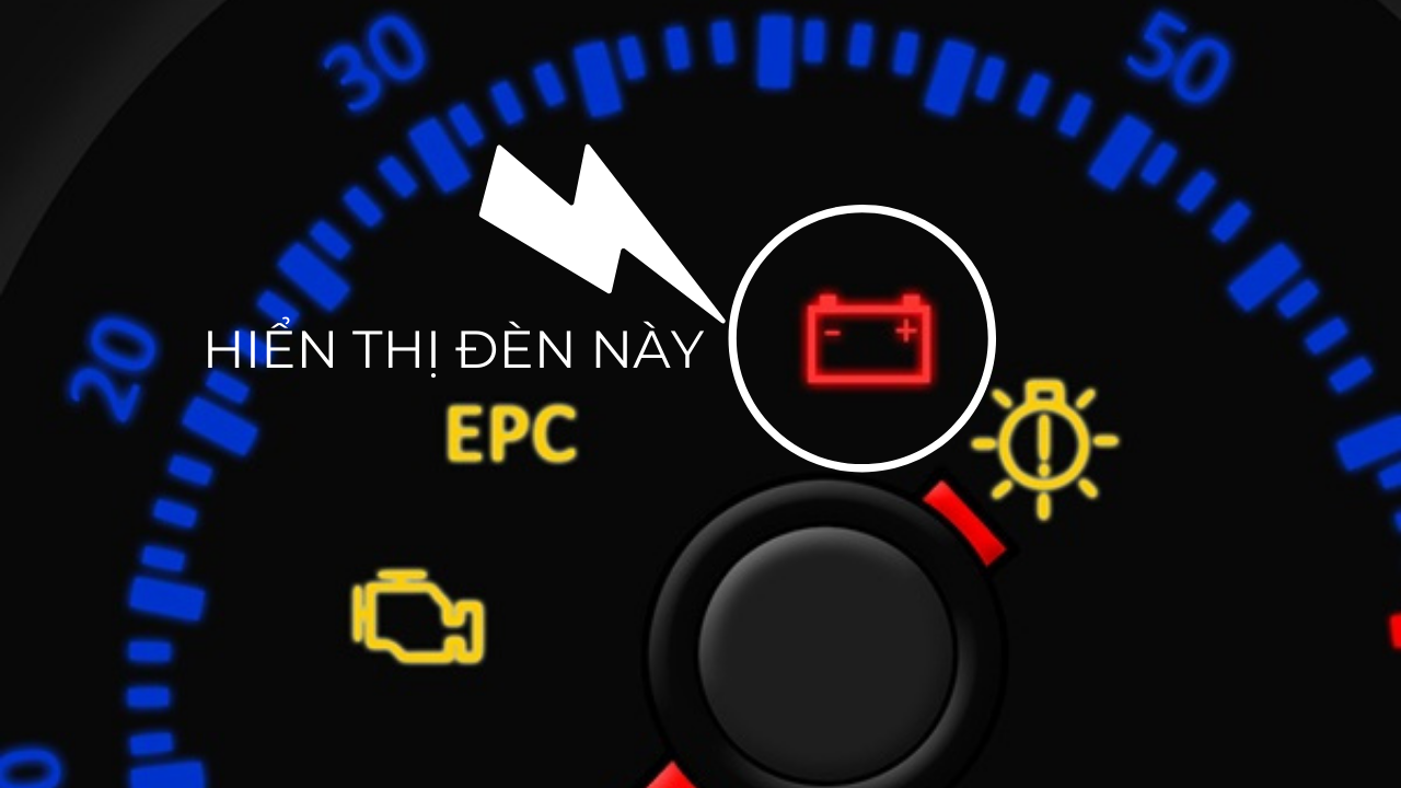 đèn báo hết ắc quy